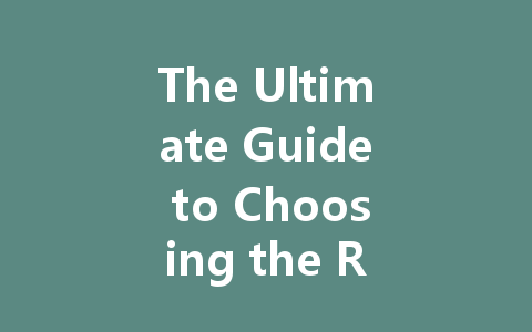 The Ultimate Guide to Choosing the Right LED Driver: Dimmable, Constant Current, and More