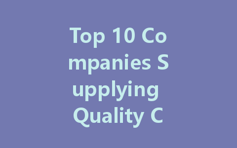 Top 10 Companies Supplying Quality Constant Voltage LED Drivers