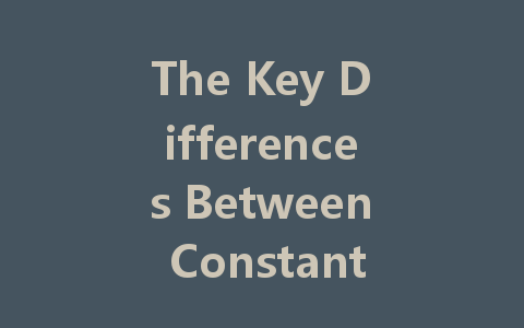 The Key Differences Between Constant Current and Constant Voltage LED Drivers: Which One Should You Choose?