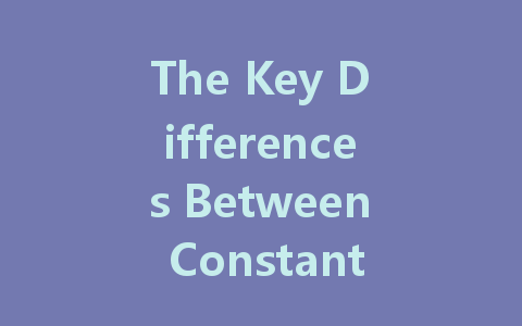 The Key Differences Between Constant Current and Constant Voltage in LED Driver Power Supplies