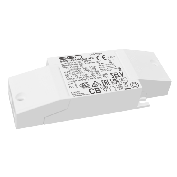 Constant Current Driver NFC 28w 100-800ma