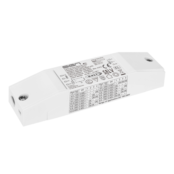 Constant Current Dimmable Driver DALI 10w 100-700ma