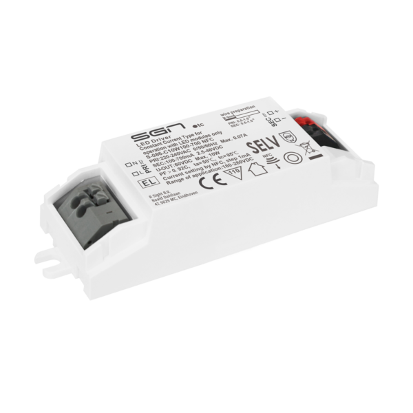 Constant Current Driver NFC 10w 100-700ma - Kuva 3