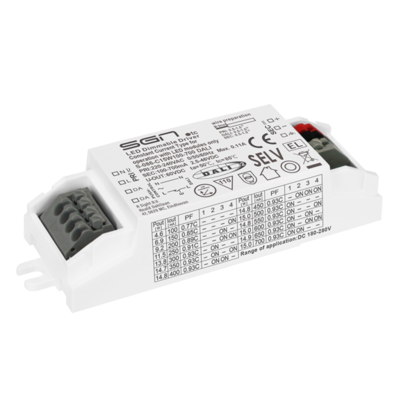 Constant Current Dimmable Driver DALI 100-700ma - Imagen 3