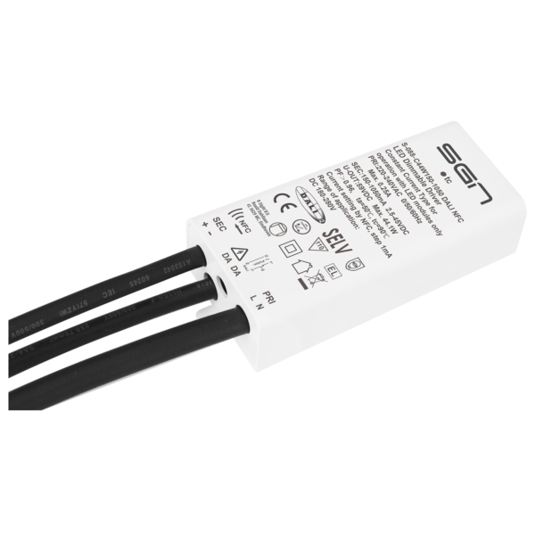 Constant Current Dimmable Driver DALI NFC 44w 150-1050ma