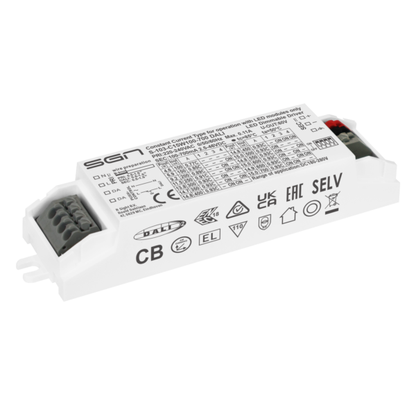 Constant Current Dimmable Driver DALI 15w 100-700ma - Bild 3