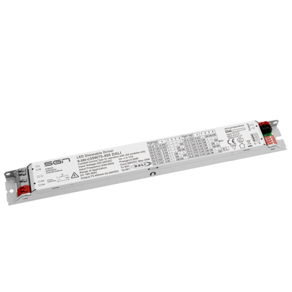 Linear Driver 35w 75-400ma DALI