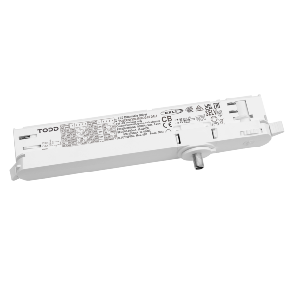 Dimmable Intrack Driver 42w 300-1050CG 6X DALI